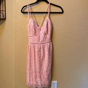 Pink Abercrombie & Fitch Dress Size M